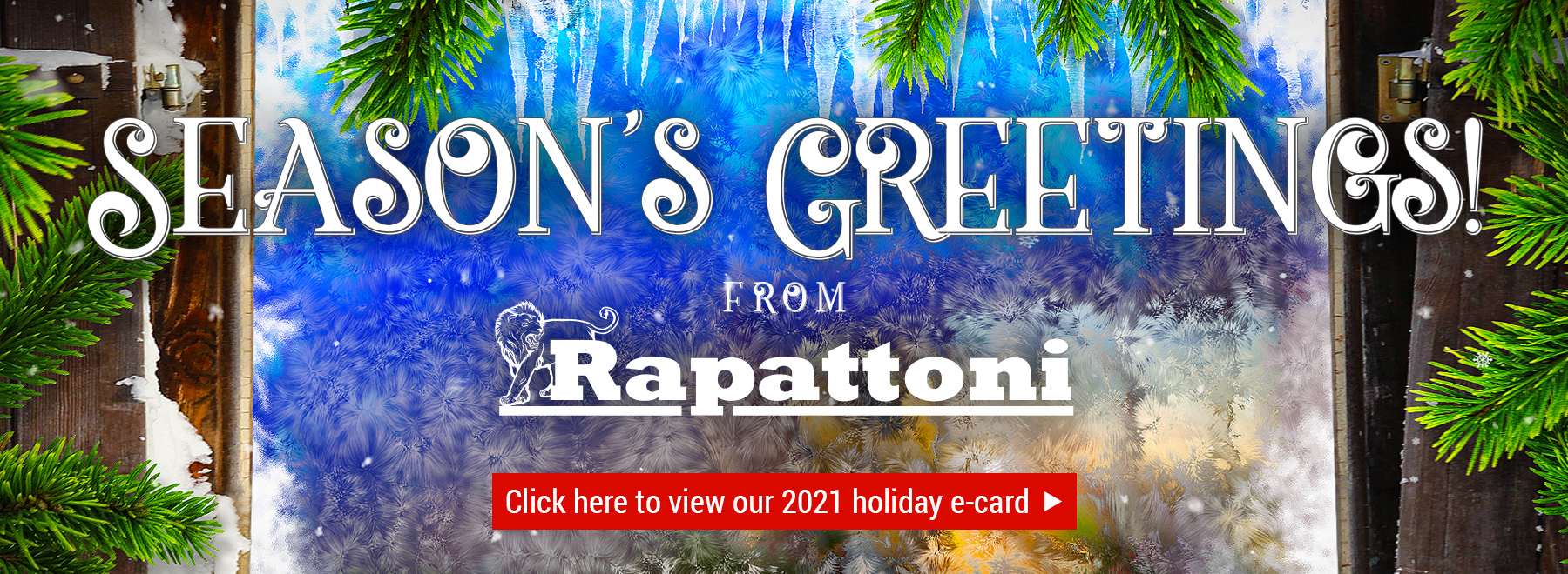 Season's Greetings from Rapattoni Corporation 2021